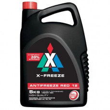 АНТИФРИЗ X-FREEZE RED (КРАСНЫЙ) 5КГ 430140009