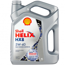 МАСЛО МОТОРНОЕ SHELL HELIX HX8 SYNTHETIC 5W-40 SN/CF A3/B4 550040295 (4)